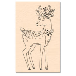 Tampon Bois - JARDIN D'HIVER - OH MA BICHE - les Ateliers de Karine