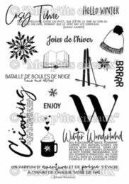 Tampon Clear - POLE NORD - JOIES DE L'HIVER - Mes P'tits Ciseaux 