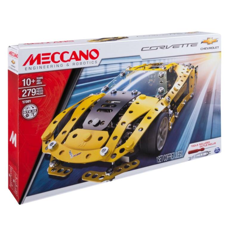 Meccano jeu de construction pour enfant Meccano Corvette Chevrolet a partir  de 10 ans - Vos loisirs 88