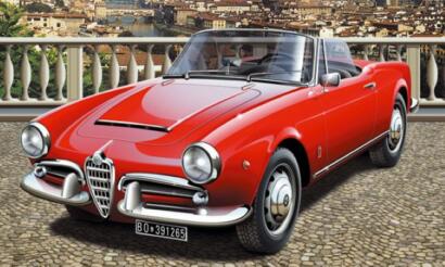 Maquette 1/24 ITALERI - ALFA ROMEO GIULIETTA SPIDER 1300 ref 3653