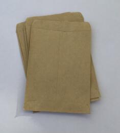 POCHETTES KRAFT Grande - NATUREL 120x166mm ( x4 )