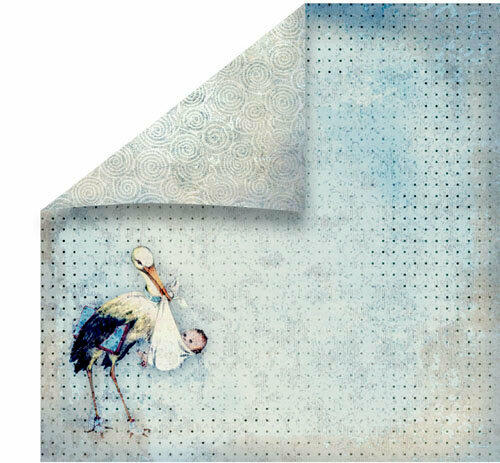 FabScraps - Vintage - Stork