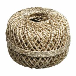 CORDELETTE - Bobine Crème Reflets Or ( 20 mètres )