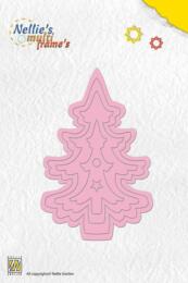 Dies Découpe Nellies Choice - Matrice de découpe NOEL - SAPIN Christmas Tree 2