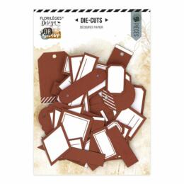 ETIQUETTES - Terracotta Or Saison - Florilèges Design