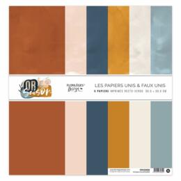 Florlèges Design - OR SAISON - Kit Papiers UNIS