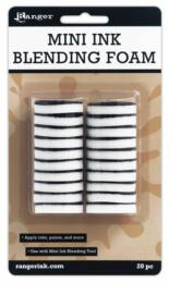 Ink Blending Tool Foam Tim Holtz - Mousses Rondes (x20) pour Applicateur d'Encre