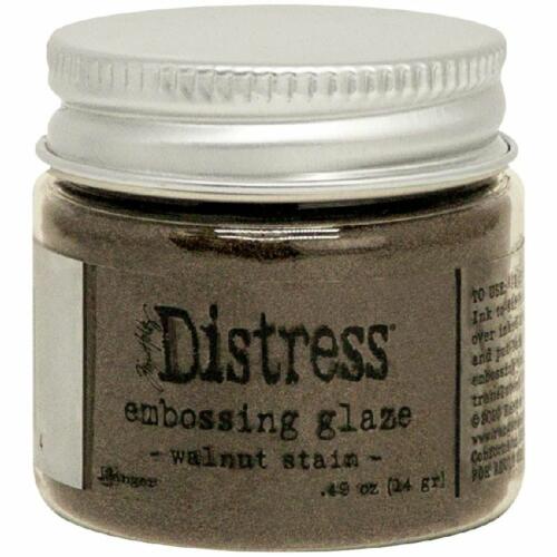 Poudre à Embosser - Embossing Glaze WALNUT STAIN - DISTRESS