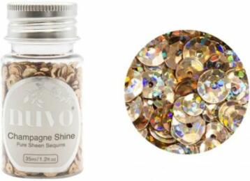 SEQUINS - Champagne Shine Sequins - NUVO 