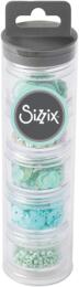 Embellissements SEQUINS et PERLES : MENTHE - Sizzix