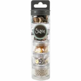 Embellissements SEQUINS et PERLES : OR - Sizzix