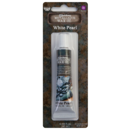 FINNABAIR - Cire de décoration - WAX CIRE WHITE PEARL