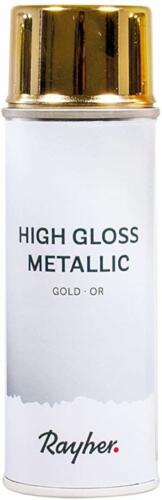 Bombe de Peinture : OR METALLIC HIGH GLOSS 200ml