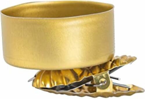 BOUGEOIR D'ARBRE OR pour Bougies Chauffe Plat (x4)