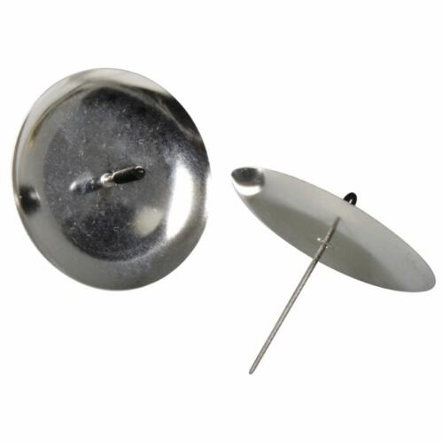 CHANDELIER ARGENT 7.5cm Coupelles pour bougies Couronne de l'Avent (x4)