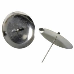 CHANDELIER ARGENT 7.5cm Coupelles pour bougies Couronne de l'Avent (x4)