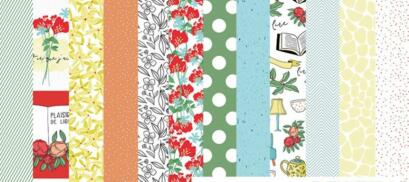 Béatrice Garni - SWEET STORY Le Kit 6 Papiers 30x30