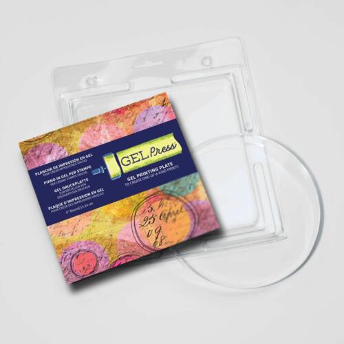 GEL PRESS - Plaque Ronde diam 15.2cm 
