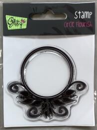 Tampon Clear - CIRCLE FLOURISH - Prima Marketing