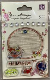 Tampon Clear - ROAD TRIP ENFANT - Prima Marketing