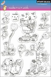 Tampon Clear - MAKE A WISH Penny Black