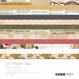 DESTOCKAGE - Paper Pad 16.5x16.5 - KAISERCRAFT - Treasured Moments