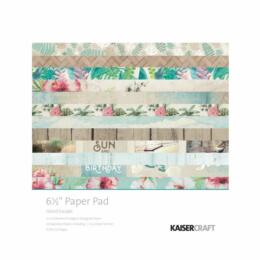 DESTOCKAGE - Paper Pad 16.5x16.5 - KAISERCRAFT - Island Escape