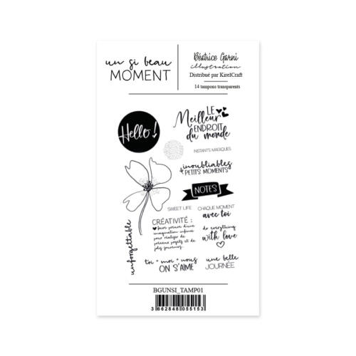 Tampon Clear - UN SI BEAU MOMENT N°1 - Béatrice Garni