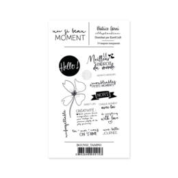Tampon Clear - UN SI BEAU MOMENT N°1 - Béatrice Garni