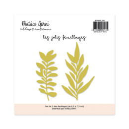 Dies Découpe Béatrice Garni - Matrice découpe LES JOLIS FEUILLAGES
