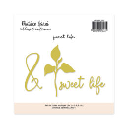 Dies Découpe Béatrice Garni - Matrice découpe SWEET LIFE