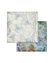 STAMPERIA - Collection COSMOS - Ecorce  papier 30x30