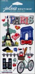 Autocollants Voyage  - Stickers 3D Paris