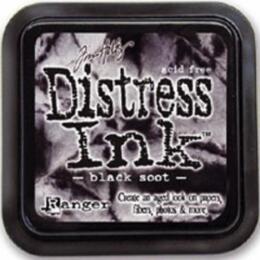 Encre Distress - BLACK SOOT Ranger Ink by Tim Holtz