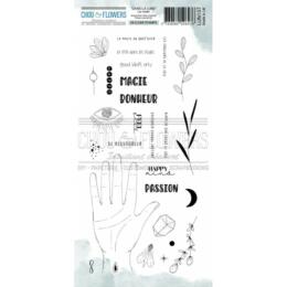 Tampon Clear - Dans la Lune - LA MAIN - Chou & Flower