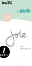 Dies Découpe Kesi'art - Matrice découpe JOIE