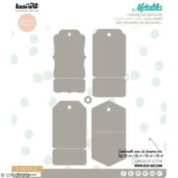 Dies Découpe Kesi'art - Matrice découpe COUPONS ETIQUETTES