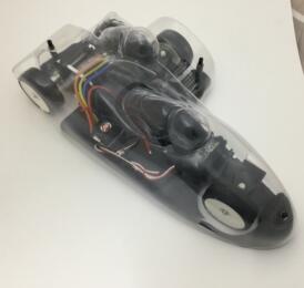 SIDE CAR 1/8ème : Châssis + Electronique -  Montage Pneu 1/10ème Piste (type DTM)