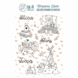 Tampon Clear - Les tribulations d'Hapi LES REVES D'HAPI - Ha.Pi Little Fox