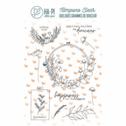 Tampon Clear - QUELQUES GRAMMES DE DOUCEUR Notre Nid- Ha Pi Little Fox