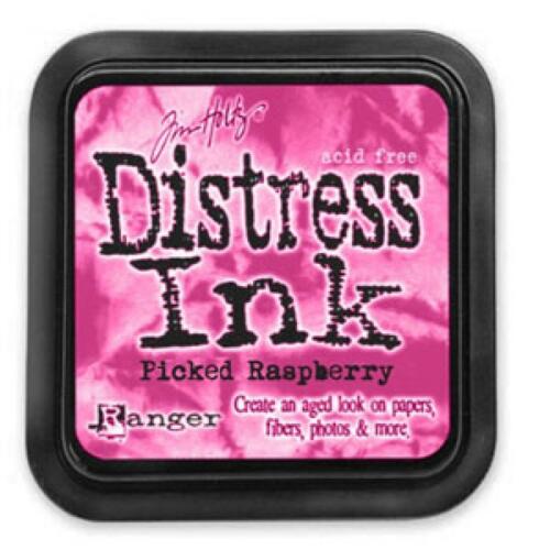 Encre Distress - PICKED RASPBERRY Ranger Ink by Tim Holtz