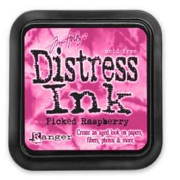 Encre Distress - PICKED RASPBERRY Ranger Ink by Tim Holtz