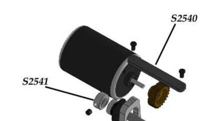 S2541 - Bague Arrêt Axe - SIDE CAR 1/8ème