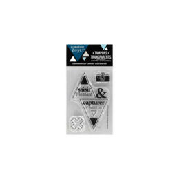 Tampon Clear Florilèges Design - CAPTURER L'ESSENTIEL