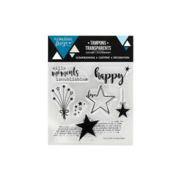 Tampon Clear Florilèges Design - MILLE MOMENTS 