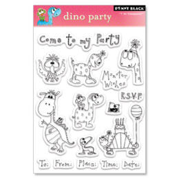 Tampon Clear - DINO PARTY Penny Black
