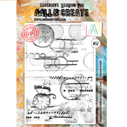 Tampon Clear Aall And Create - N°57 ORBICULAR GRAFITTI