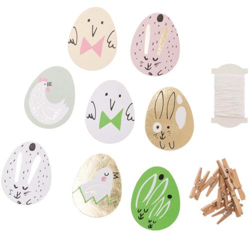 Déco de Pâques: GUIRLANDE DE PAPIER 