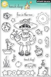 Tampon Clear - BEACH DAY Penny Black