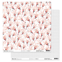 Béatrice Garni - JOURS HEUREUX N°1 - Papier Scrap 30x30